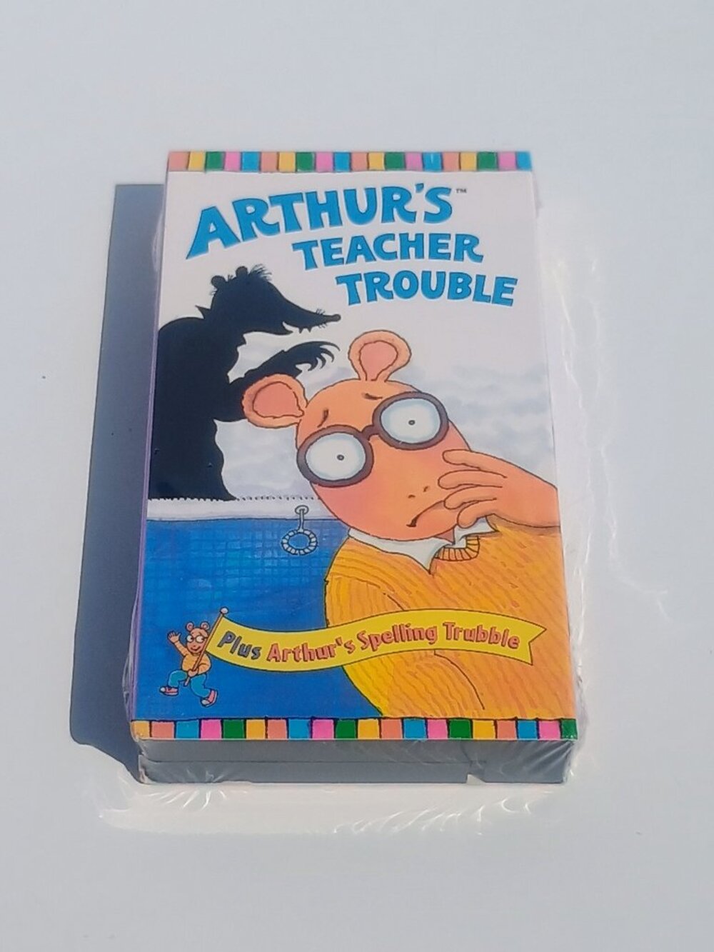 Arthur's Teacher Trouble (VHS, 1997) Plus Arthur's Spelling Trubble - NEW SEALED